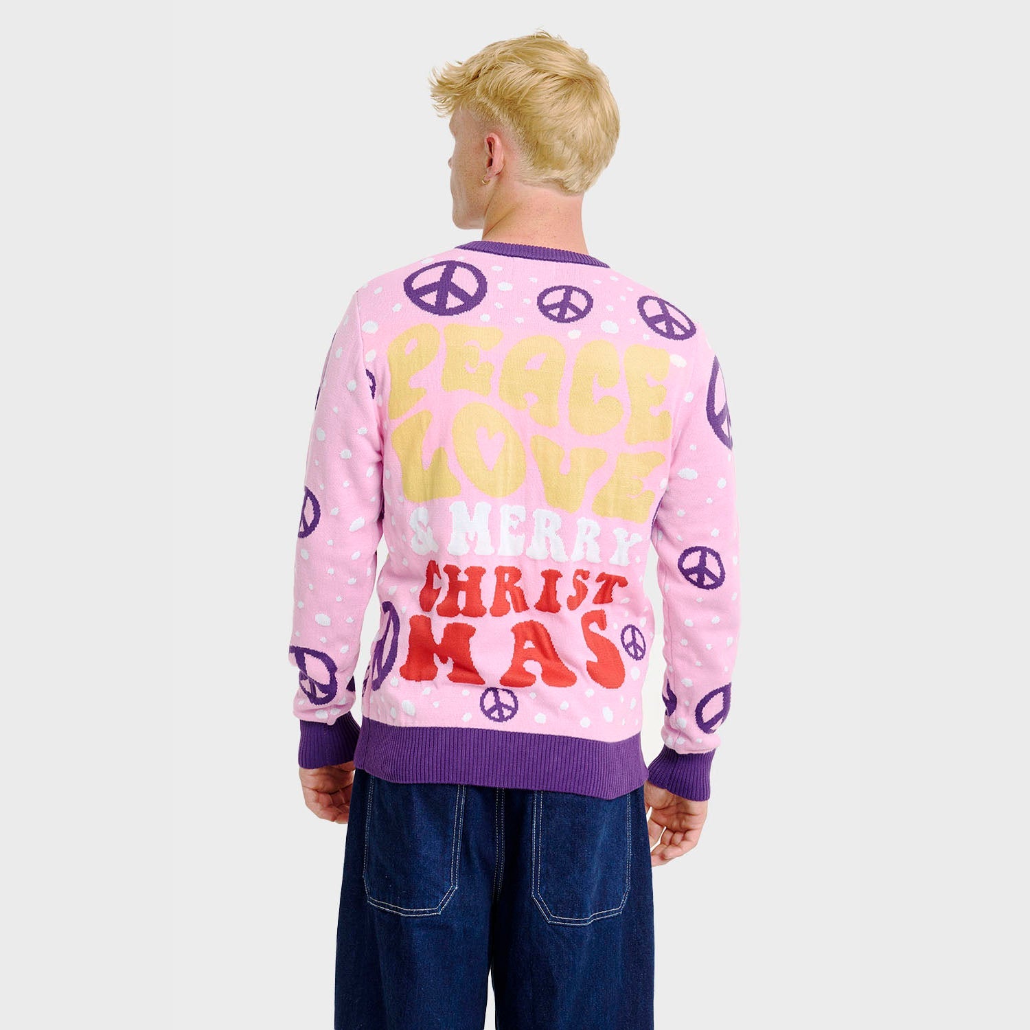 Hippie Christmas Sweater โ Men